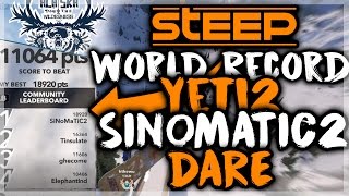 STEEP - Yeti2 SiNoMaTiC2's Dare World Record Score 18,920 by SiNoMaTiC