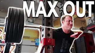 Does Coop Even Lift? | Squat, Deadlift, Bench Max Out Session