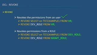 46 Oracle SQL Developer Tutorial For Beginners 53 DCL REVOKE