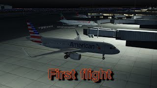 Flying for the first time in Aerofly fs global from Sacramento to San Francisco