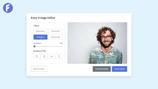 Image Editor in HTML CSS & JavaScript