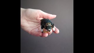 Miniature Bull // Dolls/Dollhouse DIY