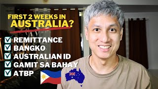 First 2 weeks Mo Sa AUSTRALIA - Guides and Tips for Migrants, Workers and Students - Buhay Australia