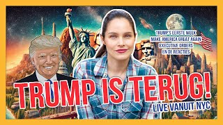 🇺🇸TRUMP IS TERUG! 🇺🇸 - LONNEKE TALKS USA🇺🇸