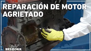 Cómo Reparar un Motor Agrietado con Belzona