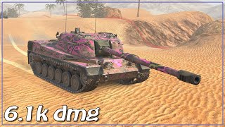 SMV CC-64 • 2 frags • 6.1k dmg • WoT Blitz