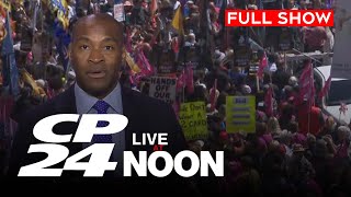 Health care rally downtown | CP24 Live at Noon for May. 30, 2024