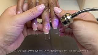 Gel-X Full Set | Brown Nails | Tapered Square Gel-X Nails