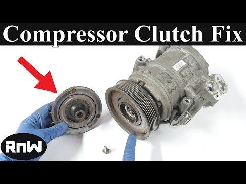 How to Remove and Replace an AC Compressor Clutch and Bearing - Quick Version How to Remove and Replace an AC Compressor Clutch and Bearing - Quick Version