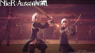 【NieR:Automata】『BOSS：ボーヴォワール「遊園地廃墟」』