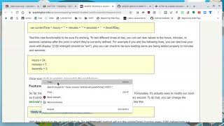 Build a JavaScript Clock, Part 2