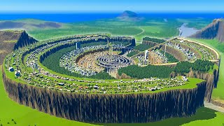 Is the PERFECT city layout CIRCULAR in Cities Skylines?