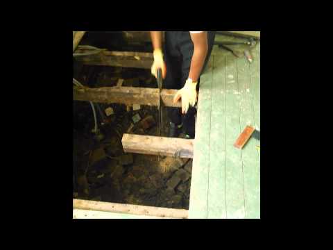 DIY: How to replace rotten joists and flooring DIY: How to replace rotten joists and flooring