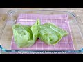 pandan cake and palm sugar syrup dessert របៀបធ្វើនំបាញ់ឌុក