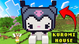 Yasi BUILD Cute KUROMI HOUSE in Minecraft! ( Tagalog )