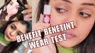 Does Benefit Lip \u0026 Cheek Stain work on my Pigmented Lips | Expensive Try On Wear Test