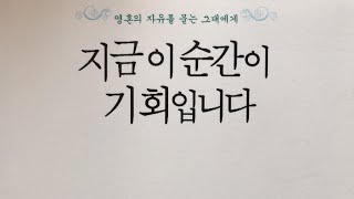 불편하지 않다? | 영혼의 자유를 묻는 그대에게 | 지금 이 순간이 기회입니다 | 경청 수련 | 노필터 실시간 방송