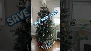 SAVE YOUR CHRISTMAS TREE!! Give it a NEW LIFE!  #diywoodworking