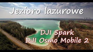 Jezioro lazurowe - Przykona. Dron + gimbal - vlog