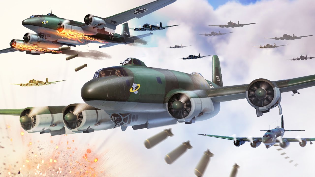 BIGGEST BOMBER FORMATION In War Thunder! - YouTube