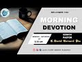 MORNING DEVOTION | 22-07-2024 | SERMON BY: PR.E.DAVID BERNARD SHA | LIVE STREAMING.