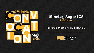 Opening Convocation 2025