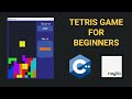 Creating Tetris in C++ with raylib - Beginner Tutorial (OOP)