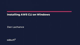 Installing AWS CLI on Windows - AWS Solutions Architect Associate: Architecture & Tools