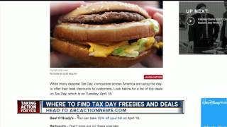 The best Tax Day freebies and deals