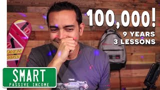 100,000 Subscribers!  🎉 (9 Years and 3 Key Lessons)