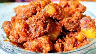 Crispy Pork Fry | ക്രിസ്‌പി പോർക്ക് ഫ്രൈ | By Vidhya Anna