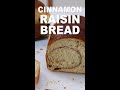 How to Make Cinnamon Raisin Bread #Shorts