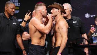 Dricus Du Plessis vs. Sean Strickland II • UFC 312 Ceremonial Weigh-In \u0026 INTENSE final Face-Off