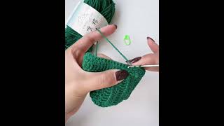 Hướng dẫn móc chiếc túi cây thông noel | Crochet Christmas tree bag