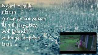 Baarish Yaariyan Full Song--Lyrics