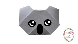 Cómo hacer un koala de papel | Origami fácil paso a paso #origami #origamifacil