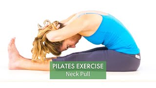 Pilates Exercise: Neck Pull | Pilates Anytime