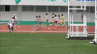 ２０１７　長崎県陸上競技選手権大会　男子８００ｍ決勝