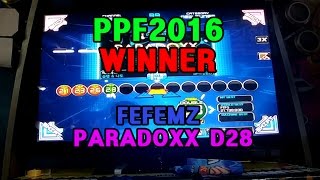 PPF2016 WINNER FEFEMZ (PARADOXX D28)