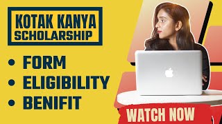 Kotak Kanya Scholarship | Eligibility Criteria | #Shorts