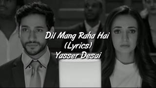 Dil Mang Raha Hai Mohlat Full Song With Lyrics Yasser Desai | Ghost