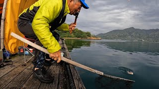 5号イカダから春のフカセ釣り