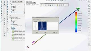 SolidWorks CAE 9 Linrear Buckling