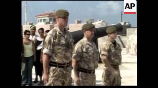 British soldiers honour fallen comrades of the Global Dragon Regiment
