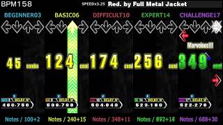 DDR / Red. by Full Metal Jacket - SINGLE (DanceDanceRevolution WORLD)