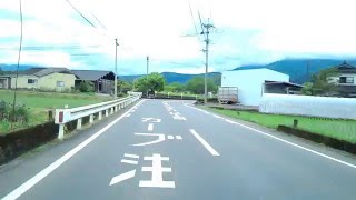 熊本南部の錦町一武原地区～山仁田地区～中原地区～横山地区へと