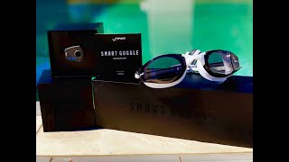 FINIS Smart Goggles check them out in the water