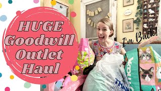 I'M BACK! Epic $50 Goodwill Outlet Haul to Resell on Poshmark, Facebook,  eBay \u0026 Mercari for Profit