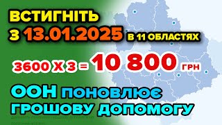 ВСТИГНІТЬ ПЕРШИМИ! ОНН відновлює виплату 10800 грн міжнародної грошової допомоги. Хто може отримати