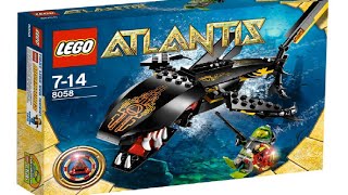 레고 아틀란티스 가디언상어 8058 조립 리뷰 Lego 8058 Atlantis Guardian Of The Deep Build Review